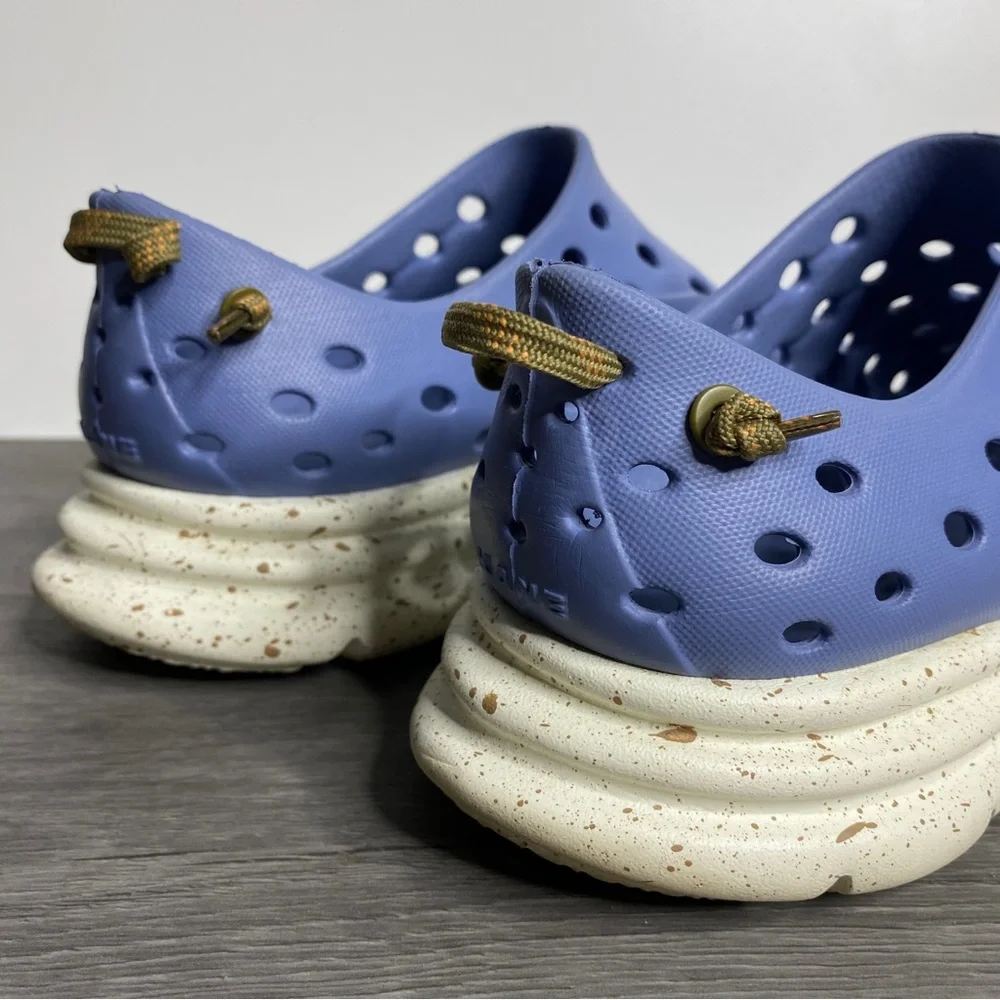 Kane Footwear Revive Recovery Shoes M 8 W 10 Blue White Cushion Slip On - Picture 4 of 11